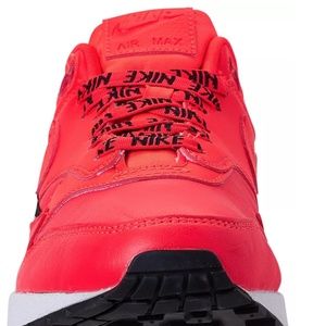 Red Nike Women's Air Max 1 SE Sneakers Size 7